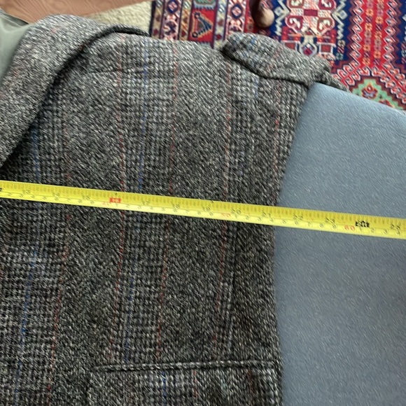 Harris Tweed Vintage sports jacket size 46L 1980s - Picture 9 of 11